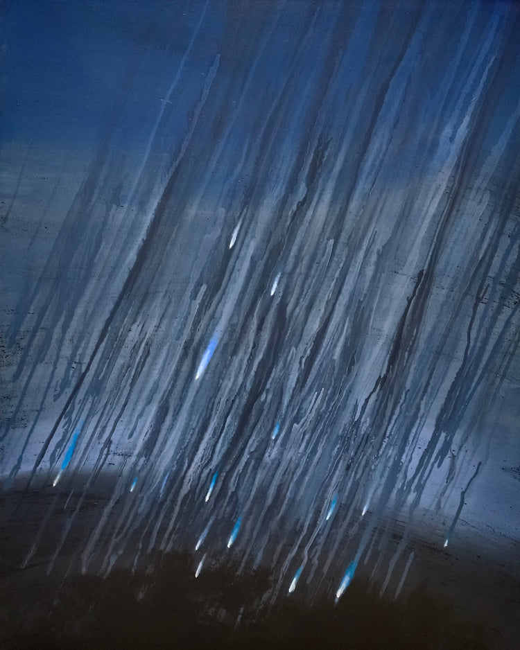 Acid rain look like Meteor